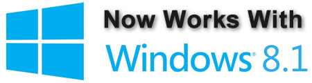 Now Works With Windows 8.1