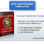 678 Universal LightScribe Templates
